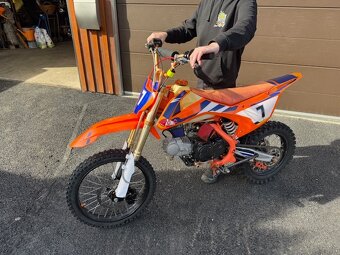 Pitbike Minirocket 125 KTX, čtyřtaktní - 2