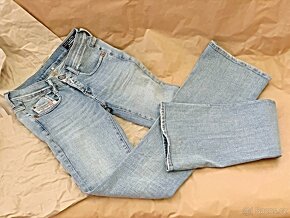 DIESEL D-EBBEY Dámské Zvonové Džíny (BootCut) vel. 25L34 - 2