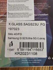 sklo Samsung Galaxy S 23 - 2