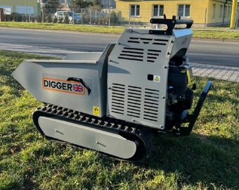dumper, stavební kolečko, dampřík, pásový dumper - 2