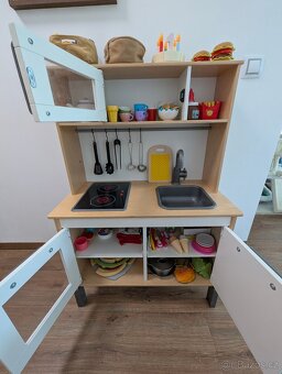 Dřevěná kuchyňka IKEA DUKTIG - s bohatou výbavou - 2