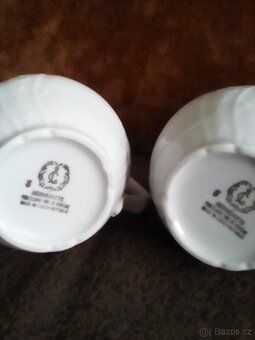 Hrnky - český porcelán - 2