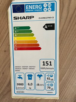 Pracka SHARP - 2
