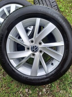 Alu kola 5x112 originál VW 205/55 R16 - 2