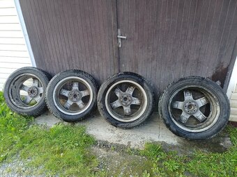 Zimní Alu mercedes 8,5x19 255/50 w1649 - 2