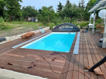 Kompletní bazénový set 6x3x1,5 se zastřešením Elegance - 2