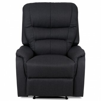 Polohovací křeslo TV-5053 v šedé látce - 2