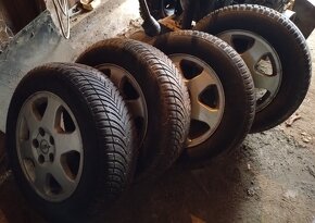 Sada originál kol ALU Opel Zafira A+celoročky 195/65 R15 91V - 2