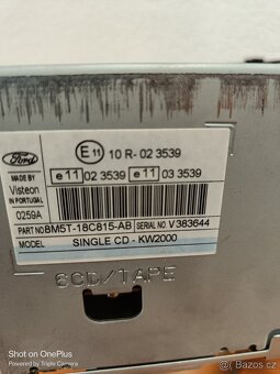 Autorádio Ford Focus II(TOP STAV) - 2