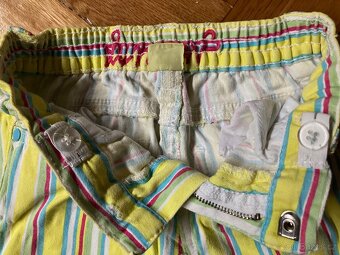 Dětské dívčí kalhoty velikost 104 (3-4 roky), stahující - 2