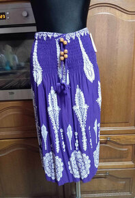 šaty třeba na pláž-možno i jako sukně - 2