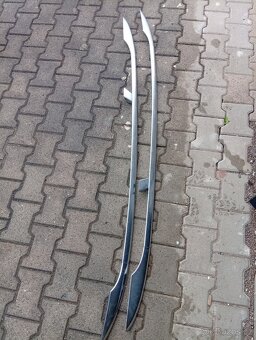 Prodám chromové hagusy, střešní nosiče na VW golf 5, V varia - 2