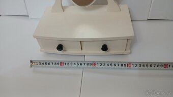 Retro Dětský toaletní stolek - šperkovnice se zrcátkem... - 2