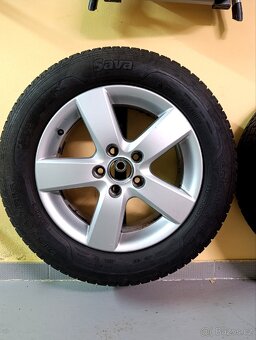 Alu kola orig. ŠKODA Yeti - zimní (Zánovní) - 2