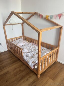 Domečková postel 90x200 - 2