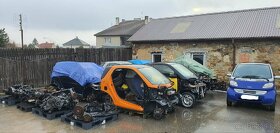 Zpětná zrcátka Smart Fortwo 450 - 2