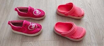 Dětské kroksy Coqui, vel.24/25 + druhé boty zdarma - 2