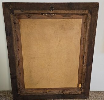 Obraz "Dívka v kroji" olejomalba - 2