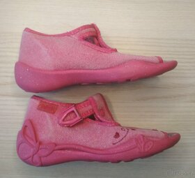Dívčí bačkůrky papuče Befado  - velikost 24 - 2