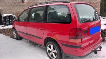 Vw Sharan 1,9 tdi 85kw. Manuální převodovka. - 2