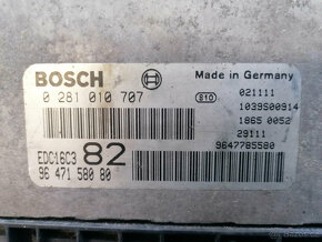 Peugeot - Citroen ECU Bosch EDC 16C3 0281010707 - 2