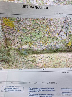 Letecká mapa - 2