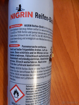 Nigrin reifen dicht nouzové lepení pneu 500ml - 2