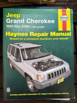 JEEP CHEROKEE originální montážní manual a kniha pro majitel - 2
