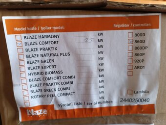 Kotel BLAZE COMFORT 25kW 860D - 2