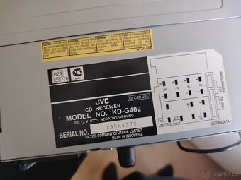 Autorádio Jvc - 2