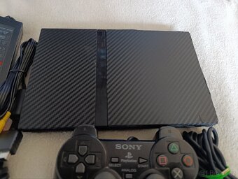 PS2 PlayStation 2 Slim + Hry - 2