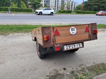 Přívěsný vozík za osobní auto - 2