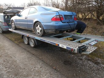 Mercedes W208 CLK 320 V6 - zbyle díly z vozu z přestavby - 2