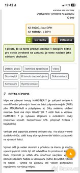Hamster 7 horizontální mlecí stroj robex dk - 2
