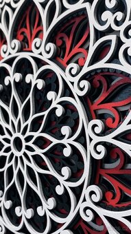 3D Mandala dekorace - 2