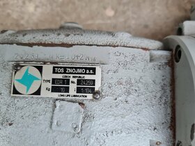 MEZ Mohelnice elektromotor s převodovkou - 2