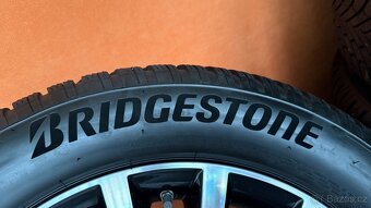 ŠKODA KODIAQ 2 ORIG ALU KOLA TRINITY 18+ZIMNÍ BRIDGESTONE - 2