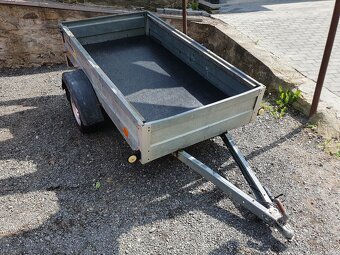 Přívěsný vozík 206x110 do 750kg. STK 06/29 - 2