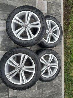 5x112 18" alu Tiguan Sebring + zimní pneu Continental - 2
