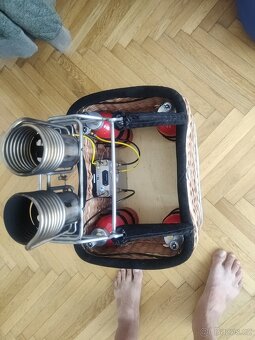 RC balón 80m3, kompletní sada-koe, hořáky,RC souprava - 2