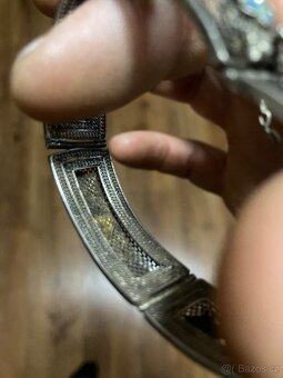 Naramek stribrny cinsky - 2