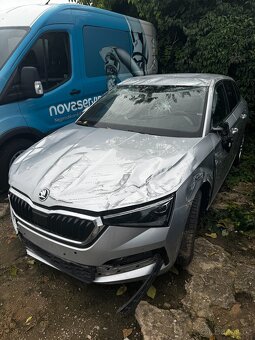 Škoda Scala 1.0 TSI 81 kW • Rok 2023 • 15 000 km •HAVAROVANÁ - 2