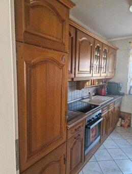 Rustikální dubová linka se spotřebiči, 5351 - 2