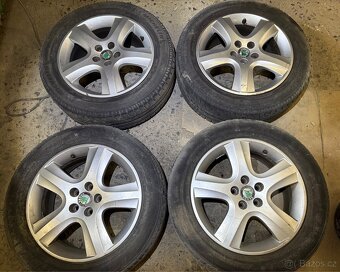 Alu kola R16, originál Škoda, 5x100 - 2