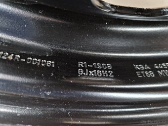 Citroen Jumper, Peugeot Boxer, Fiat Ducato - plech. disk 16 - 2