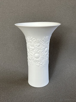Rosenthal Biskvitová Op Art váza 20.5 cm, R. Nairac - 2