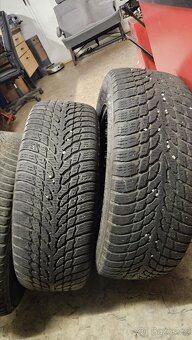 Zimní kola 5x112 r16 57.4 6.5J et 46 gumy 205/60 - 2