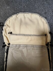 Krásný zimní fusak 3v1, šedo-žlutý TOPSTAV - 2