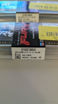 NOVÁ - Paměť RAM DDR4 8GB (1x8GB) 3200mhz CL18 - 2