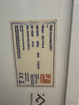 Prodám tyto věci troubu indukci a rekuperaci - 2